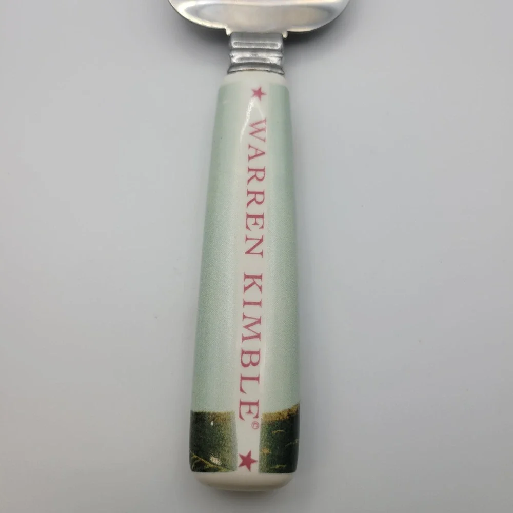 Warren Kimble Boston Warehouse Cake Server‎ Pie Server Country Cottage Stainless